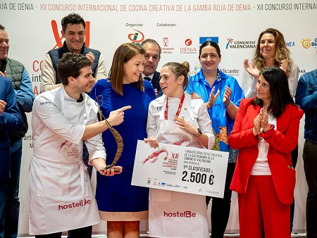 Dénia corona al ganador del XII Concurso Internacional de Cocina Creativa de la Gamba Roja 